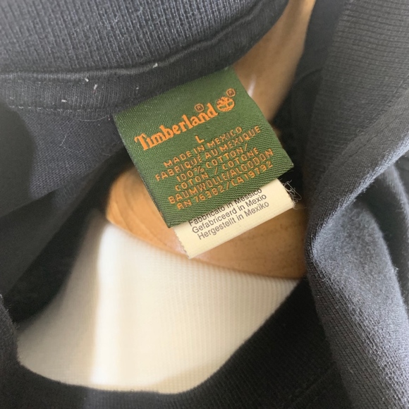 Timberland Logo Long Sleeve T-Shirt NWOT - Picture 2 of 6
